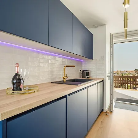 아파트 Linstant Bleu Sea View Luxury And Comfort In The Heart *